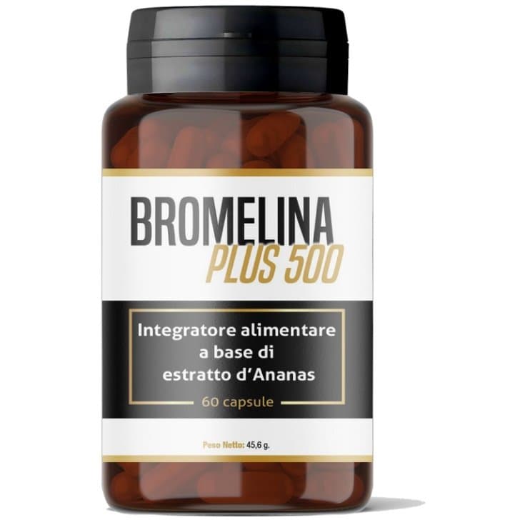 Bromelina Plus 500 – 60 capsule