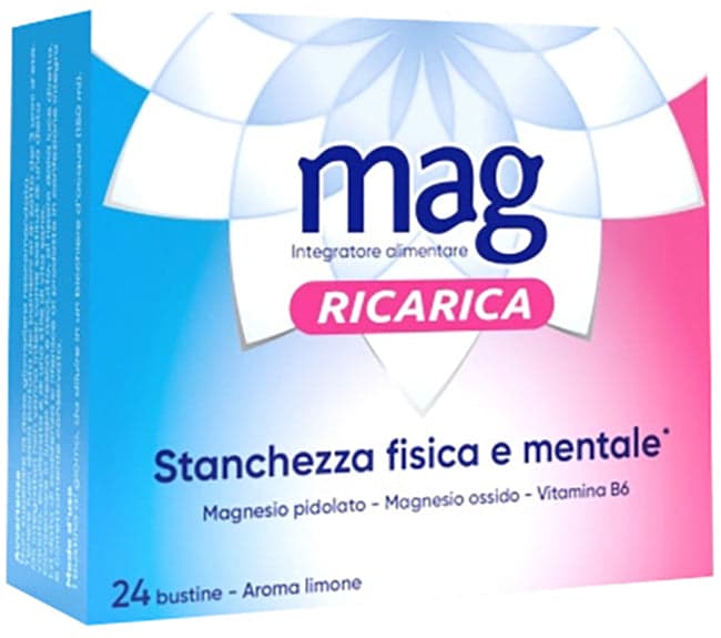 Mag Ricarica 24 Bustine – Integratore Minerali