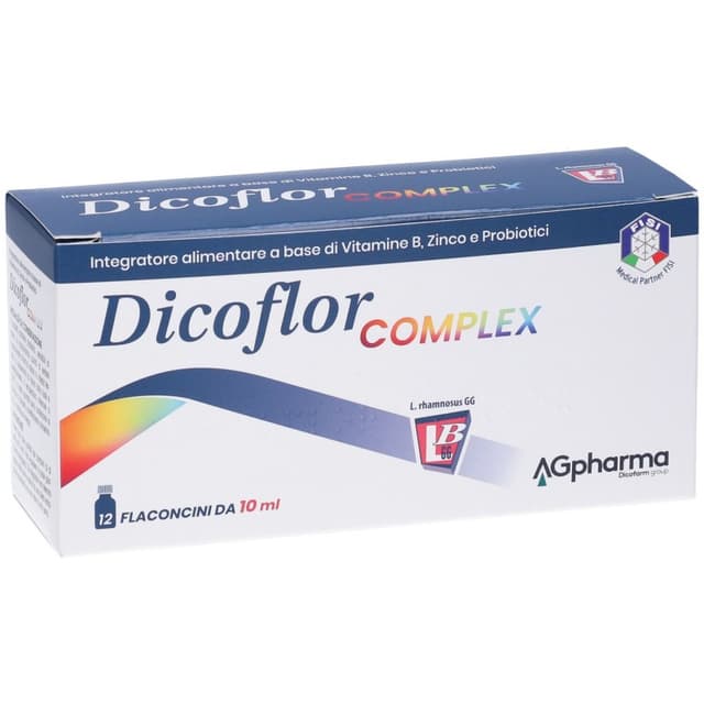 Dicoflor Complex Fermenti lattici probiotici – 12 fiale da 10 ml