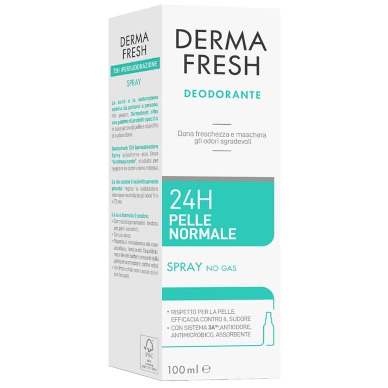 Dermafresh 24h Deodorante Spray Pelle Normale – 100 ml