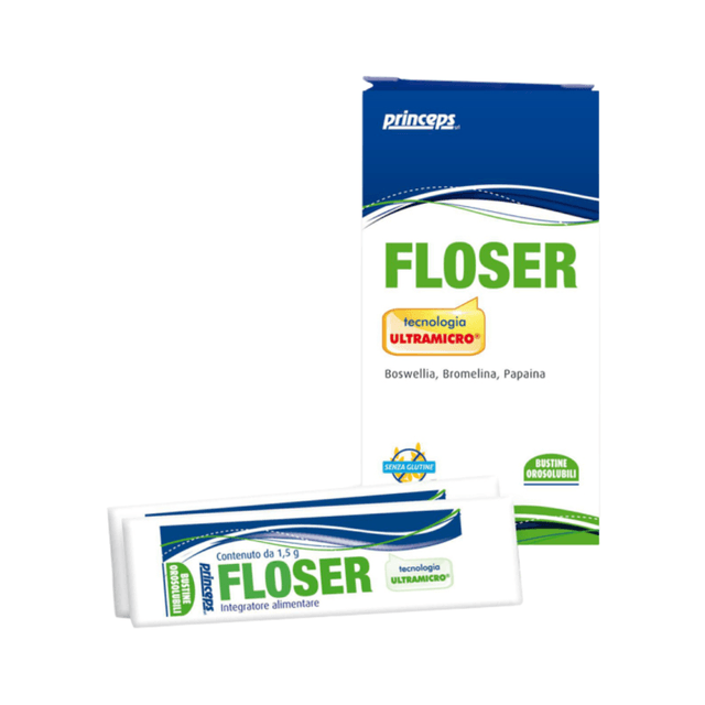 Floser Boswellia + Bromelina – 10 bustine