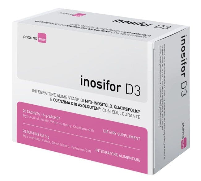 Inosifor D3 Mio-inositolo + Gelso bianco – 20 bustine