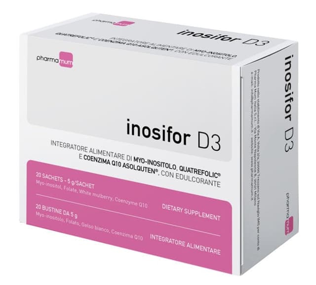 Inosifor D3 Mio-inositolo + Gelso bianco – 20 bustine