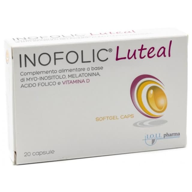INOFOLIC LUTEAL Mio-inositolo + Acido folico – 20 capsule soft