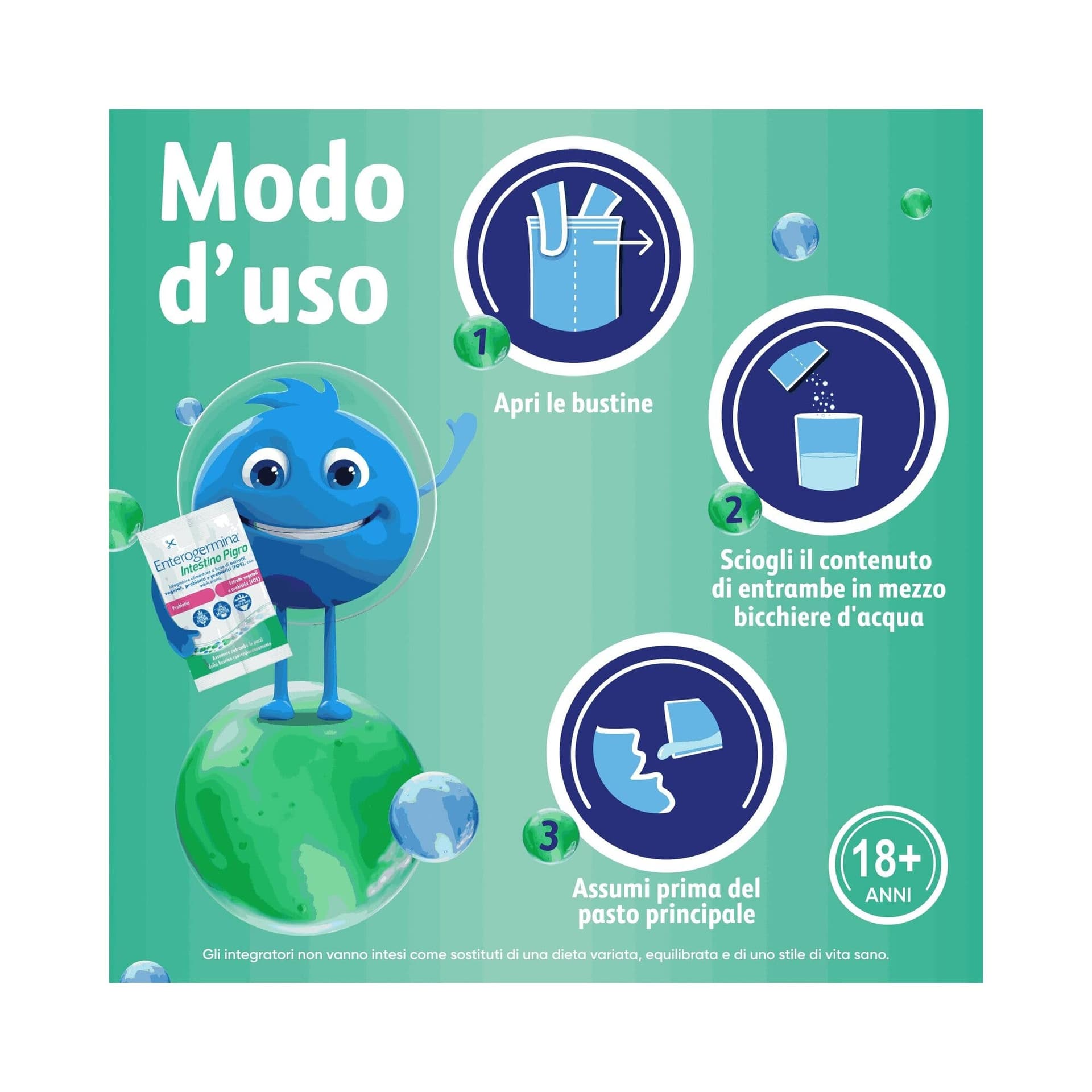 Enterogermina Intestinale Pigro – 20 bustine (Promo 10+10)