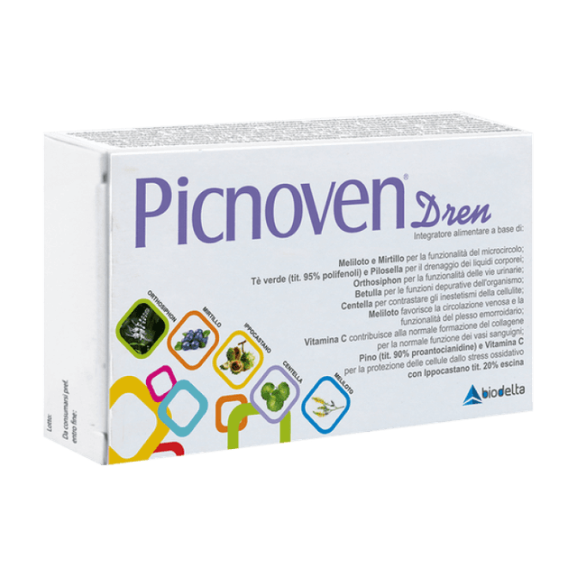 Picnoven Dren Meliloto + Betulla – 50 compresse