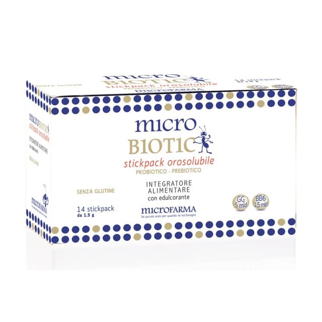 Microbiotic Stick Pack Fermenti lattici probiotici – 14 bustine