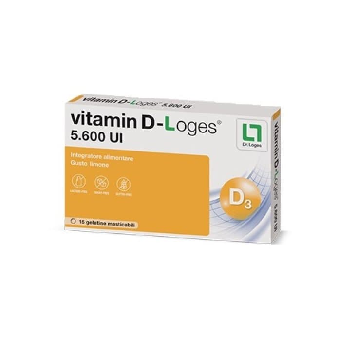Vitamin D-Loges – 15 capsule molli
