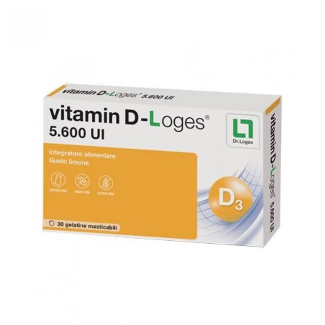Vitamin D-Loges – 30 gelatine
