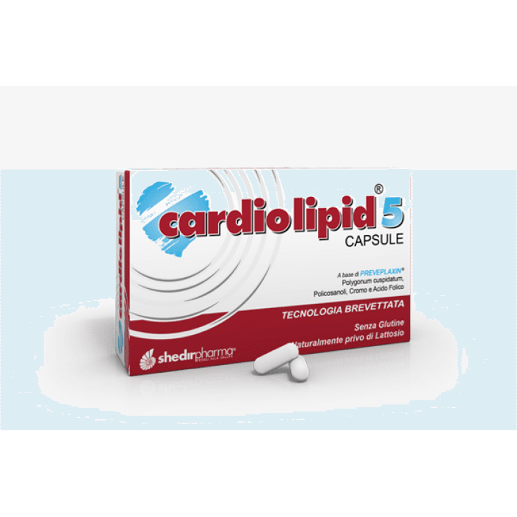 Cardiolipid 5 Aglio 200 mg + Riso rosso fermentato – 30 capsule