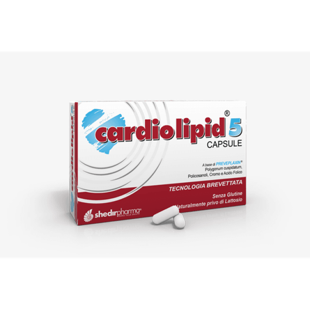Cardiolipid 5 Aglio 200 mg + Riso rosso fermentato – 30 capsule