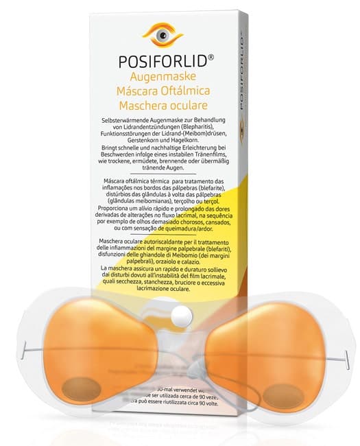 POSIFORLID Maschera Oculare Termica – 1 Pezzo