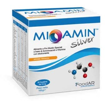 Mioamin Silver – 30 bustine integratore con aminoacidi