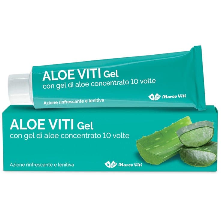 Viti Aloe Gel 100 ml – Gel Aloe Vera Lenitivo per la Pelle