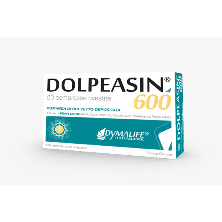 Dolpeasin 600 Palmitoiletanolamide (PEA) 600 mg + Curcuma – 20 compresse gastroprotette