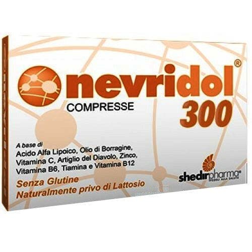 Nevridol 300 Acido alfa lipoico + Multivitaminico – 30 compresse