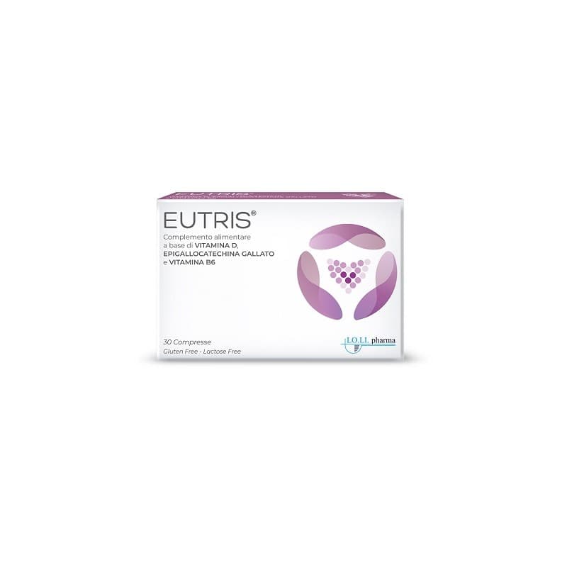 Eutris Vitamina D 2.000 I.E. + Vitamina B6 – 30 compresse