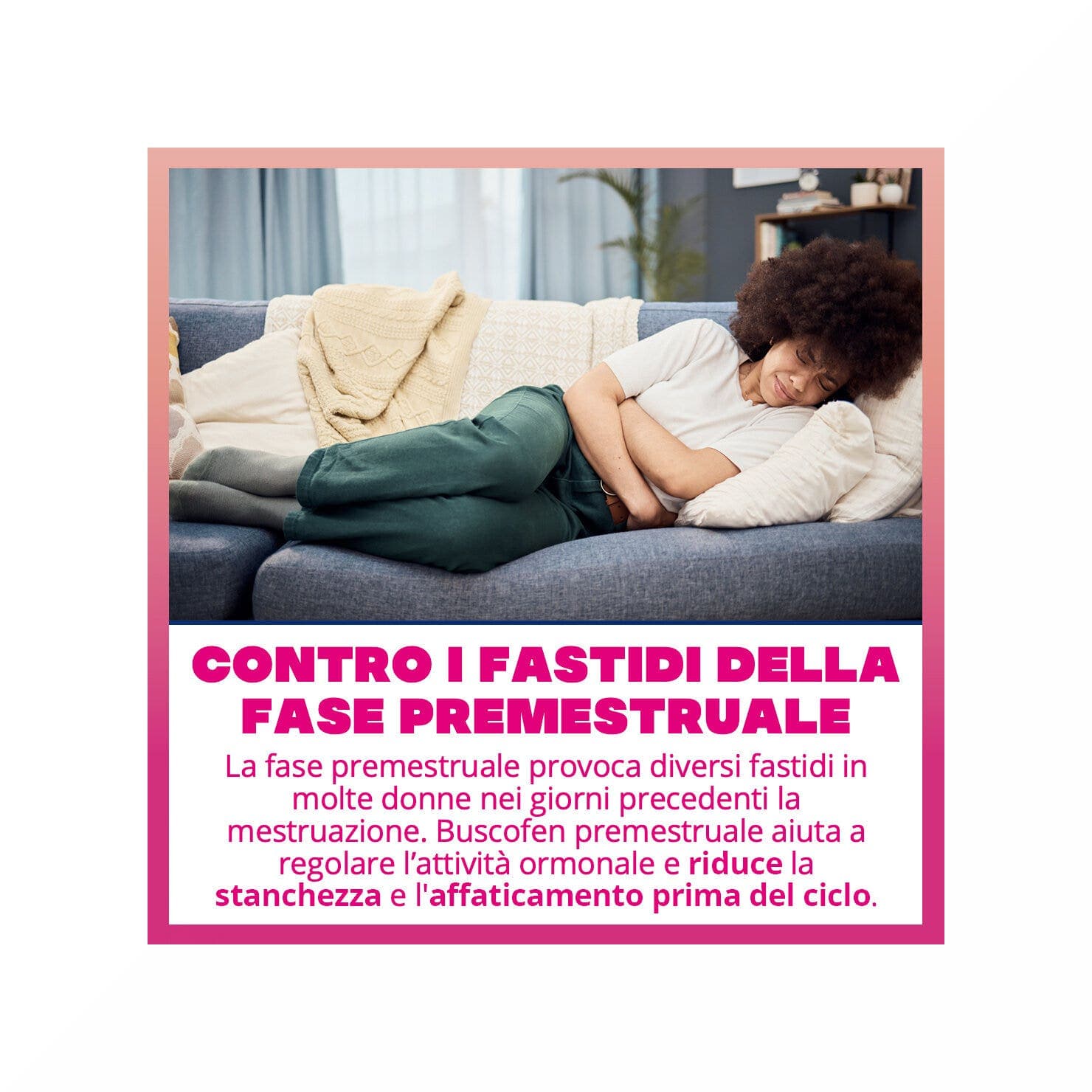 Buscofen Premestruale Magnesio + Vitamina B6 – 15 compresse effervescenti