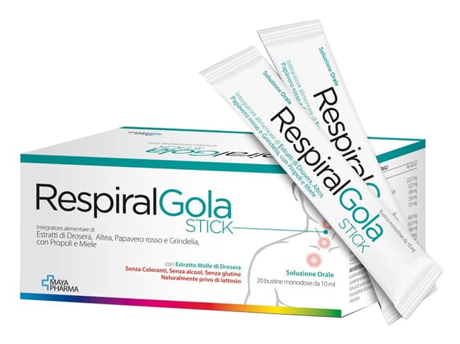 Respiral Gola – 20 bustine da 10 ml