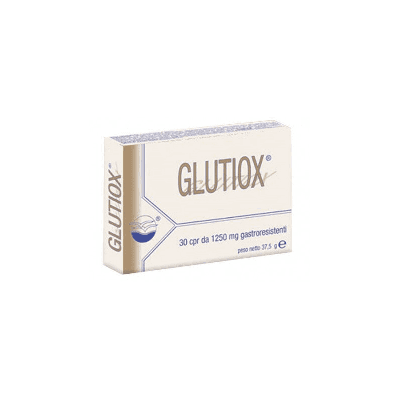 Glutiox 1250 mg – 30 compresse gastroresistenti con Glutatione