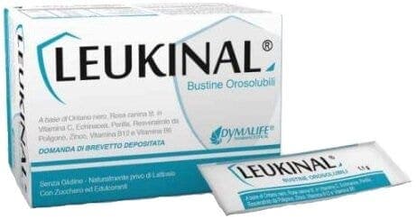 Leukinal Orosolubile Vitamina C + Zinco – 16 bustine
