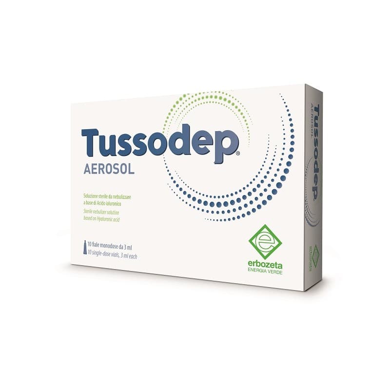 Tussodep Aerosol – 10 fiale da 3 ml