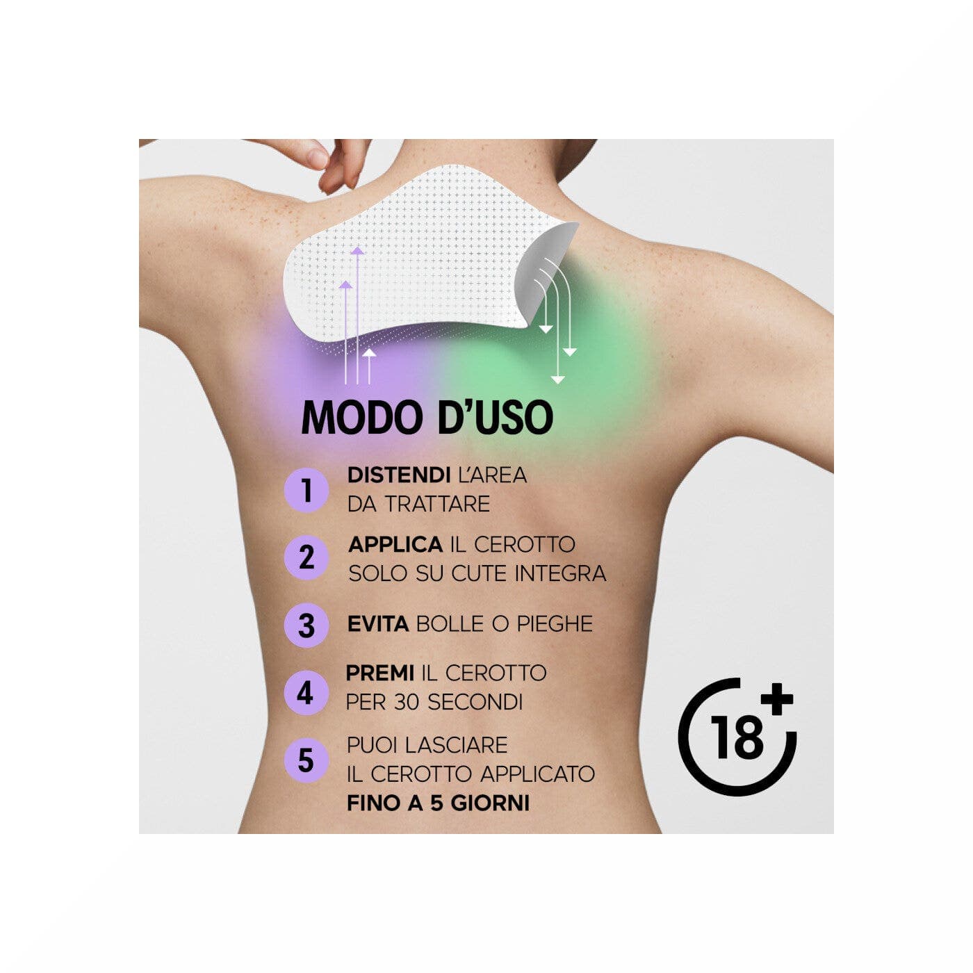 Initiv Cerotto Dolore Collo – 3 pezzi