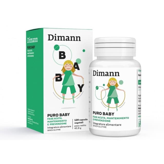 Dimann Puro Baby – 120 capsule con D-Mannose