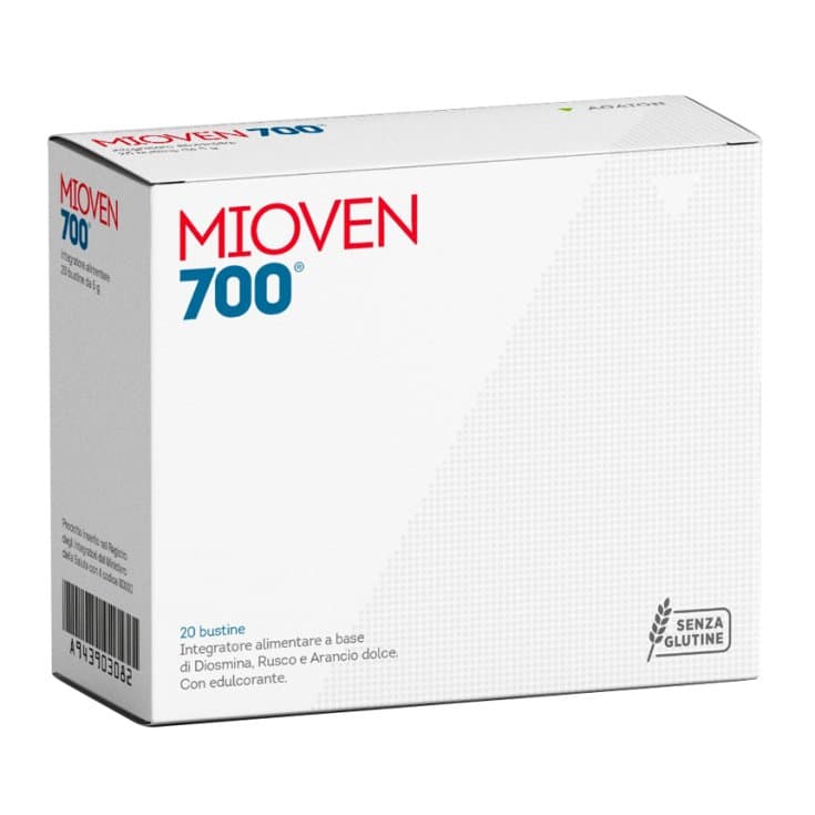 Mioven 700 Diosmina 500 mg + Rusco (pungitopo) – 20 bustine