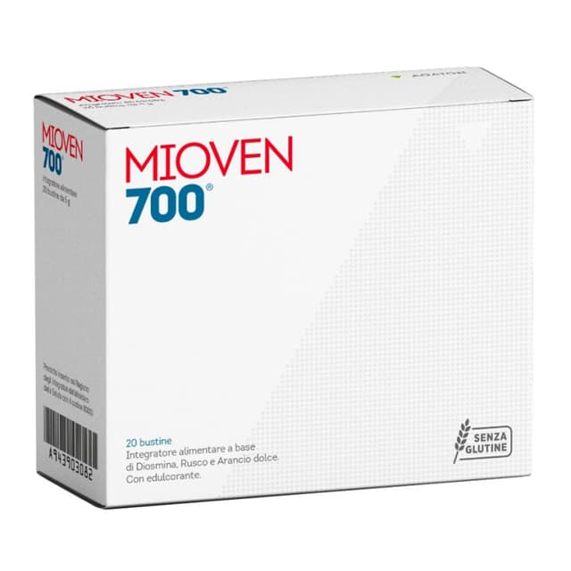 Mioven 700 Diosmina 500 mg + Rusco (pungitopo) – 20 bustine