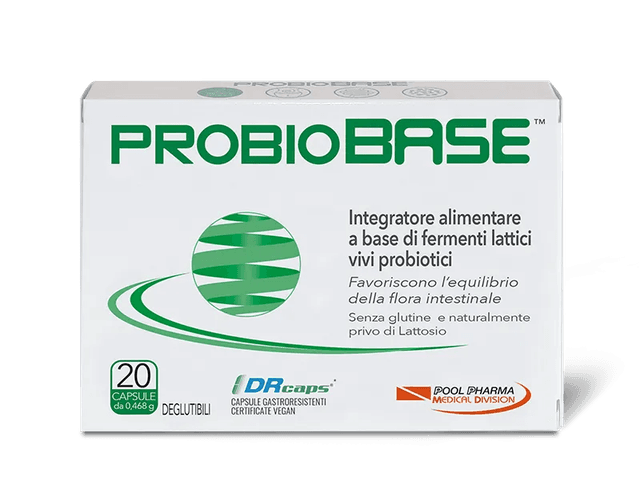 Probiobase Fermenti lattici probiotici – 20 capsule