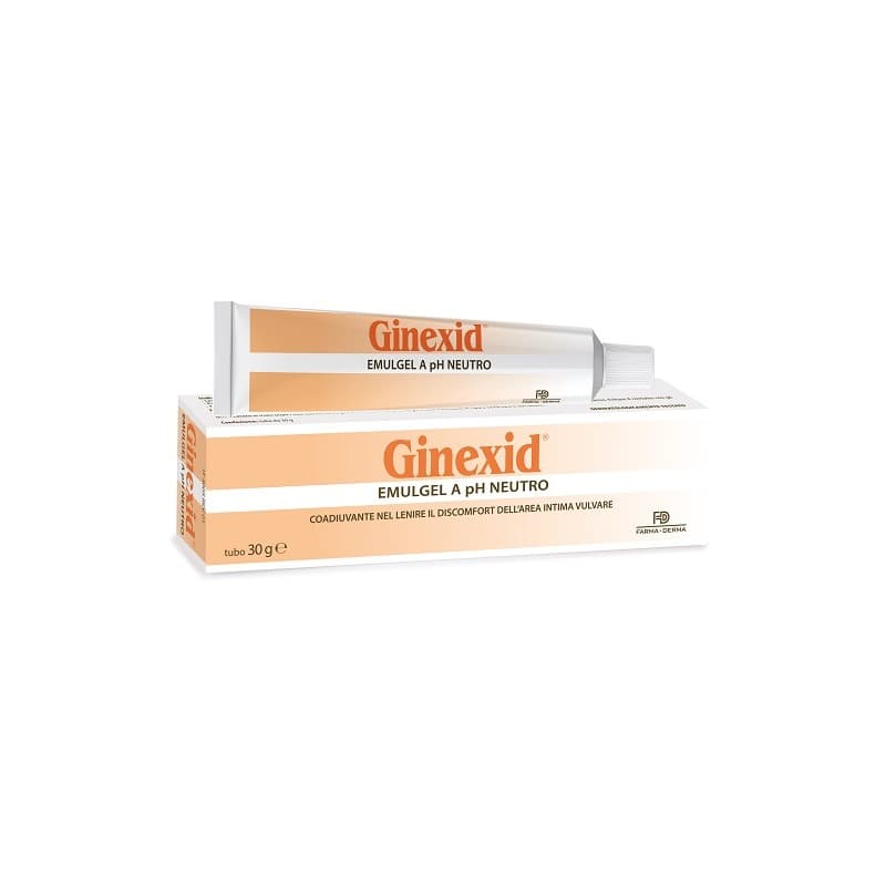 Ginexid Emulgel lenitivo per l'area intima – 30 g