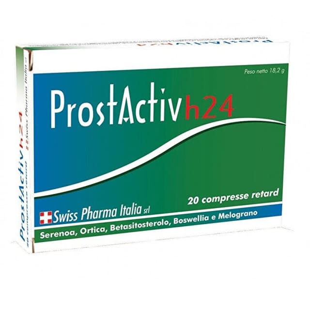Prostactiv H24 Serenoa repens – 20 compresse a rilascio prolungato