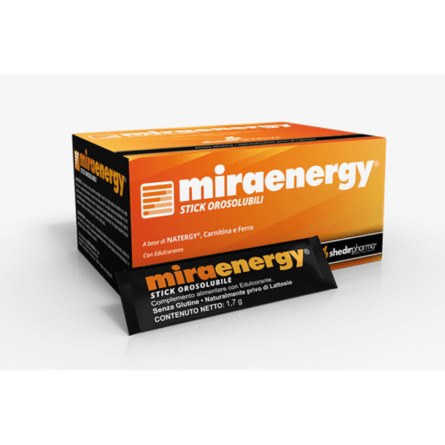 Miraenergy L-carnitina + Ferro – 20 bustine