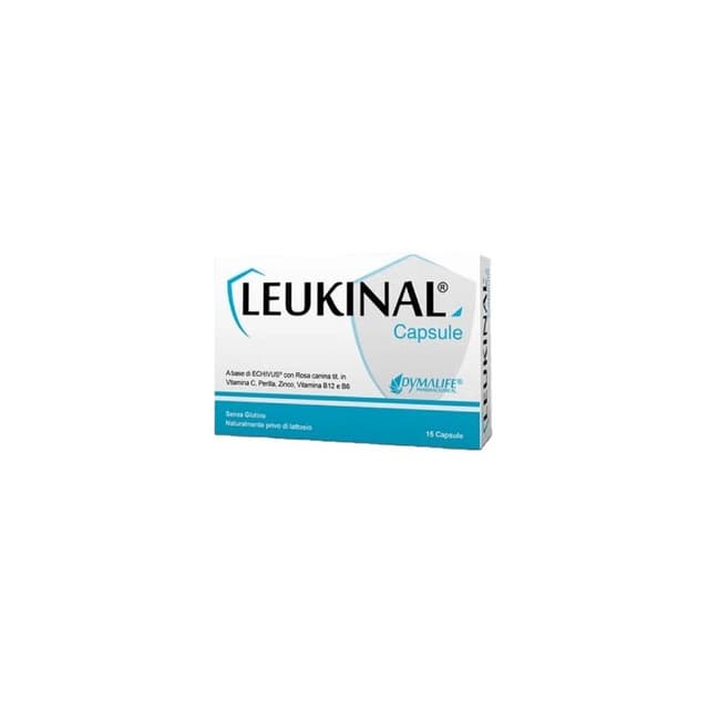 Leukinal Vitamina C + Zinco – 15 capsule