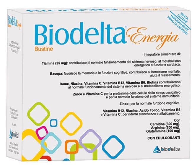 BioDelta Energia Inulina + L-carnitina – 20 bustine