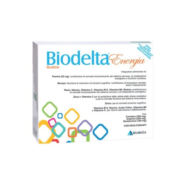 BioDelta Energia Inulina + L-carnitina – 20 bustine