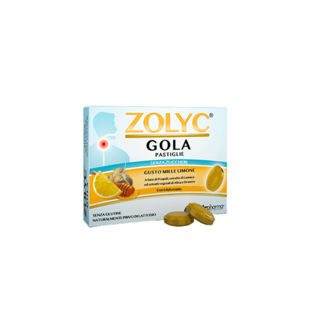 Zolyc Gola Miele/Limone Propoli – 36 pastiglie