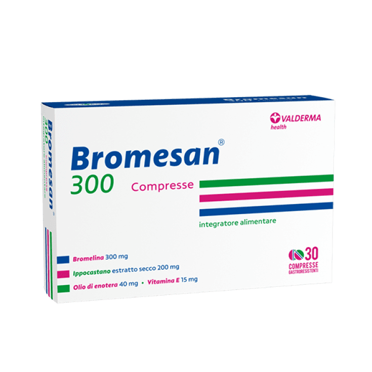 Bromesan 300 – 30 compresse gastro-resistenti con bromelina