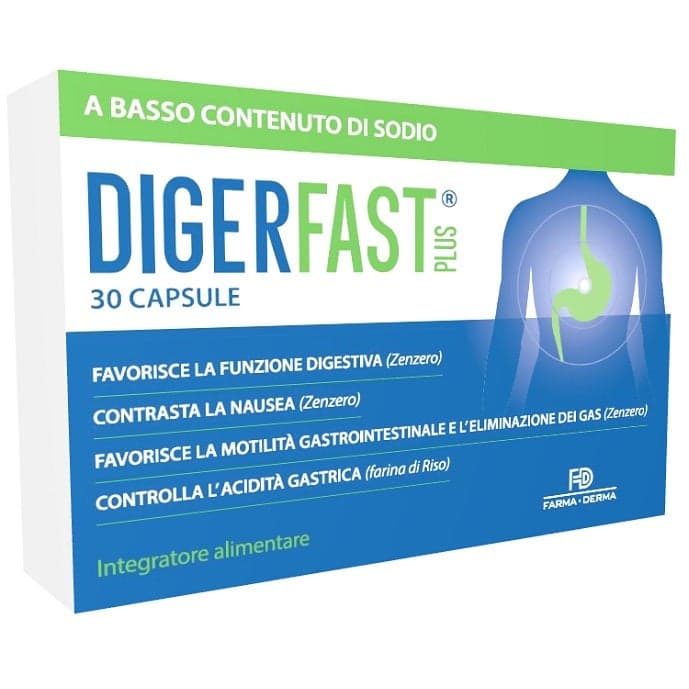 Digerfast Plus – 30 capsule