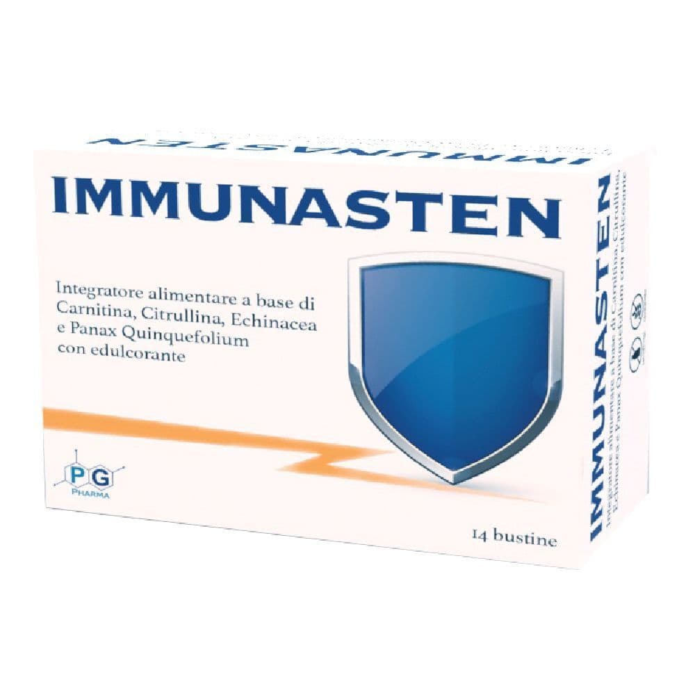 Immunasten Magnesio 100 mg + L-carnitina – 14 bustine