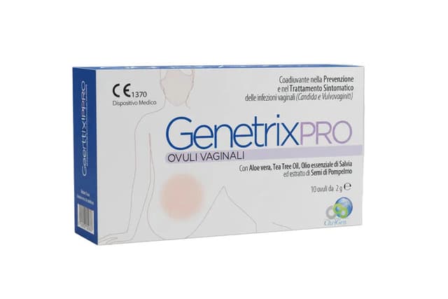 Genetrix Pro – 10 ovuli vaginali per l'equilibrio intimo