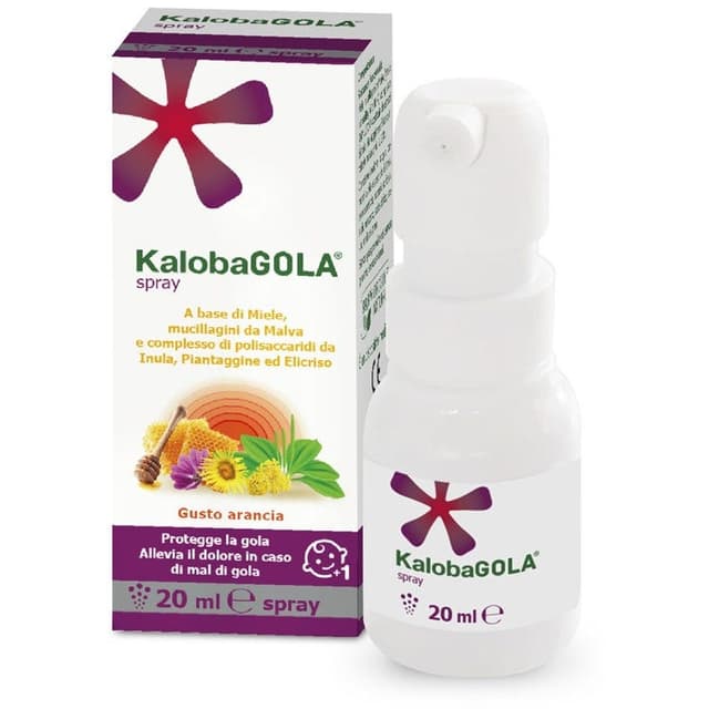 Kalobagola Spray Gola – 20 ml Spray per la Gola