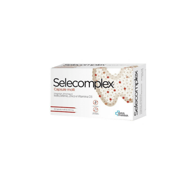Selecomplex Iodio + Selenio + Zinco + Vitamina D3 – 30 perle