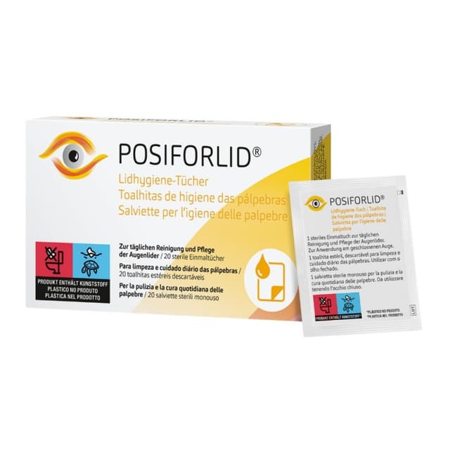 POSIFORLID Salviette Igieniche – 20 Pezzi