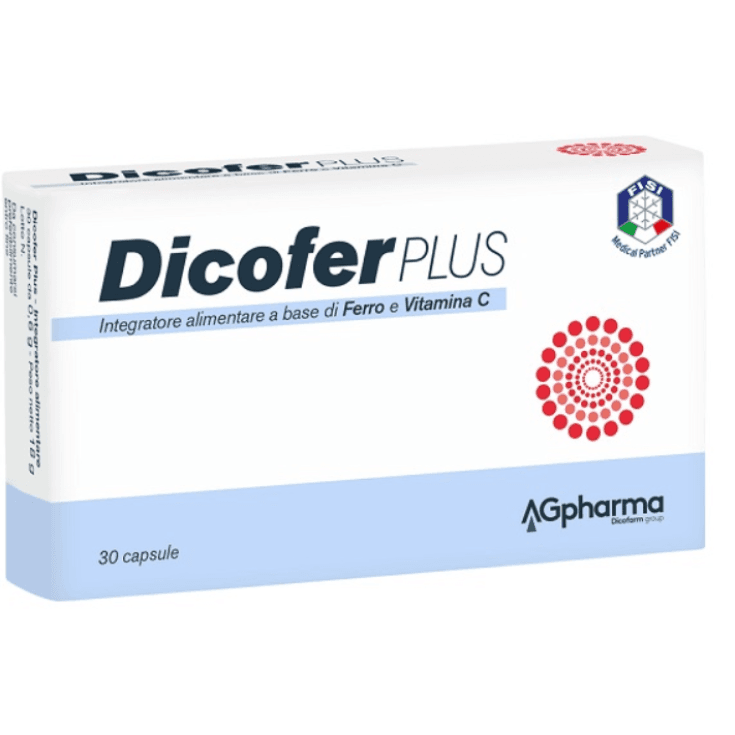 Dicofer Plus Ferro 30 mg + Vitamina C – 30 capsule