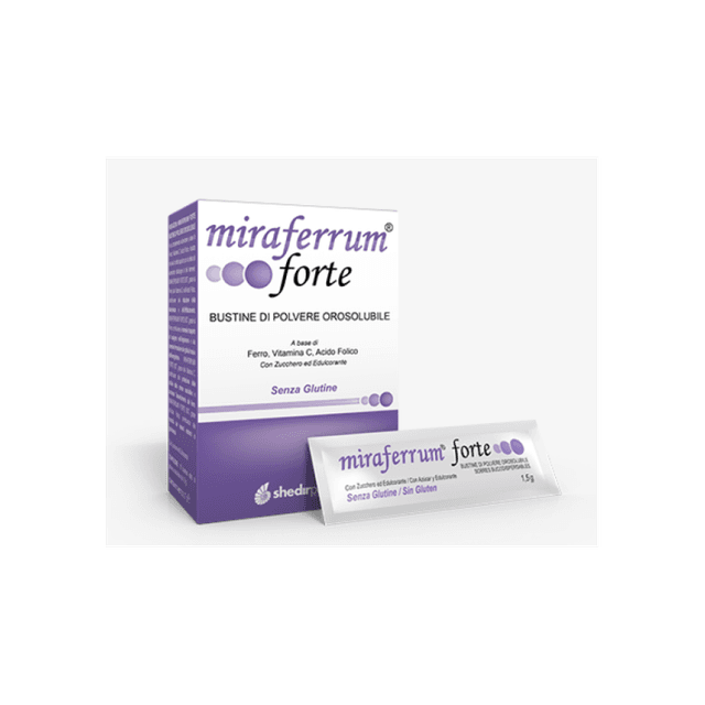 Miraferrum Forte Ferro + Vitamina C – 20 bustine