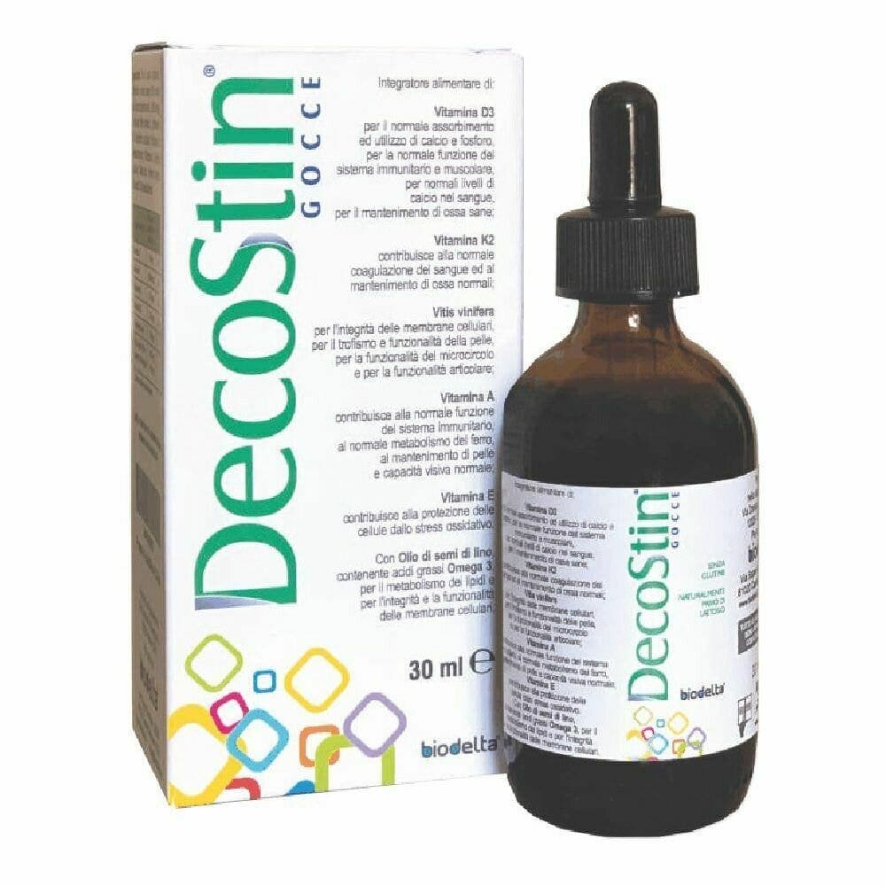 Decostin Gocce Omega-3 + Vite rossa – 30 ml