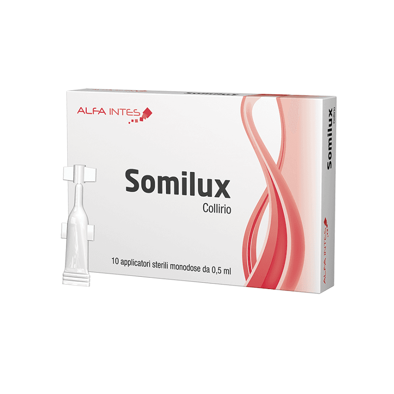 Somilux Collirio – 10 fiale da 0,5 ml