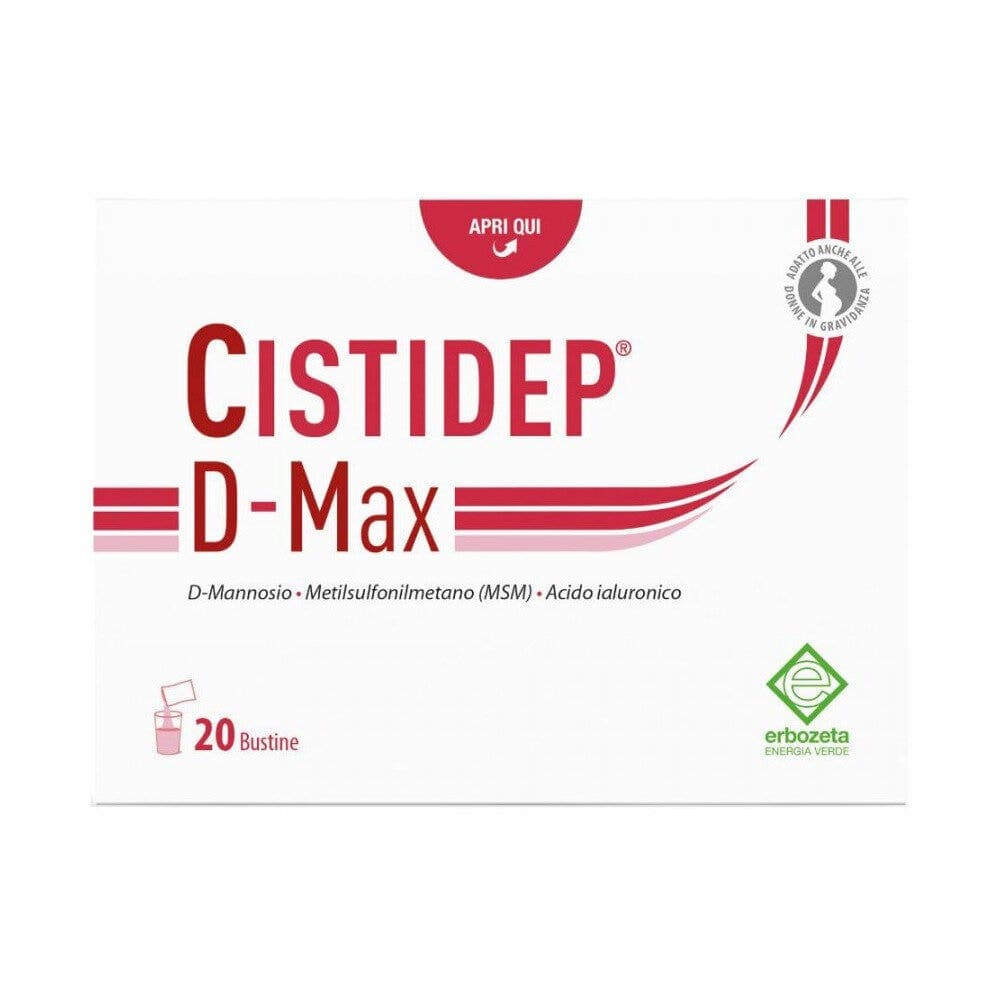 Cistidep D-Max D-mannosio + Mirtillo rosso – 14 bustine